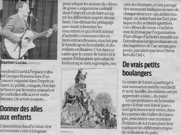 article Sud-ouest 28 04 2009